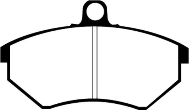 Ebc Redstuff Performance Brake Pads For 1994 Volkswagen Cabriolet 1.8L (Front Axle) 1