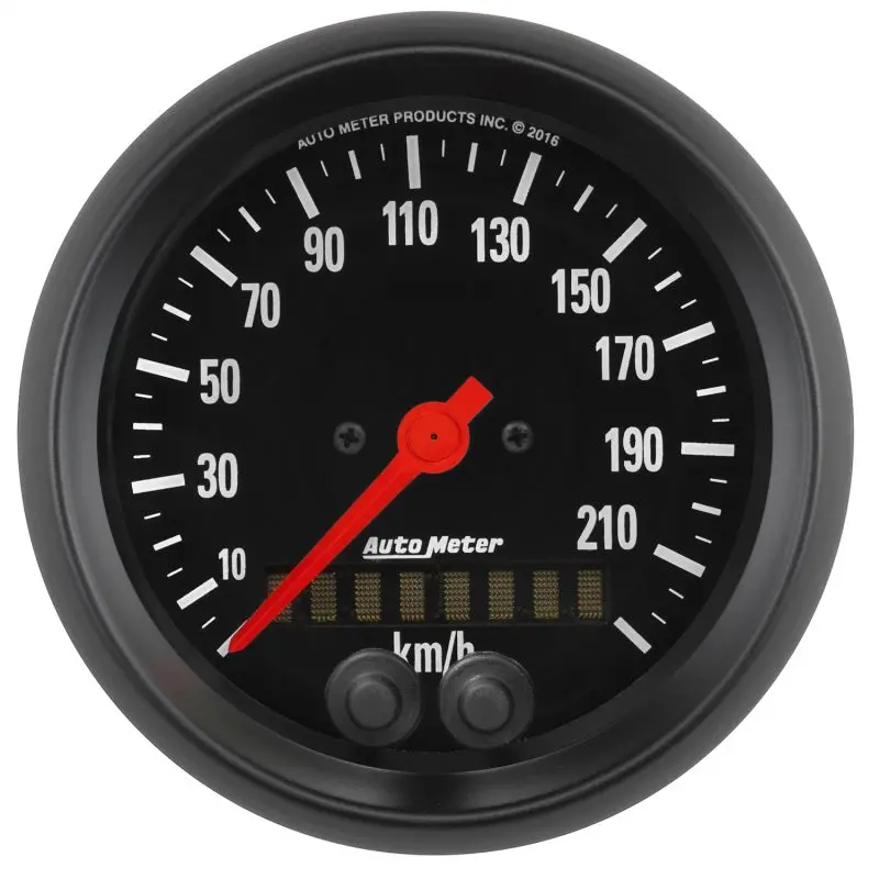 Autometer Z-Series Gps Speedometer – 3-3/8" Dial, 0–225 Km/H Range 1