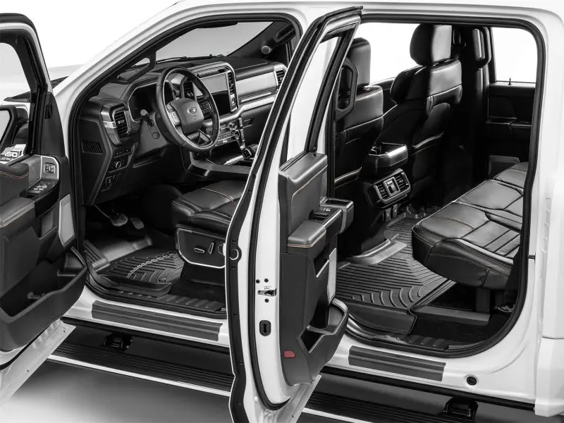 Weathertech Sillprotector Set For 2018–2024 Ford Expedition – Black, 4-Piece Floor Edge Protection 1