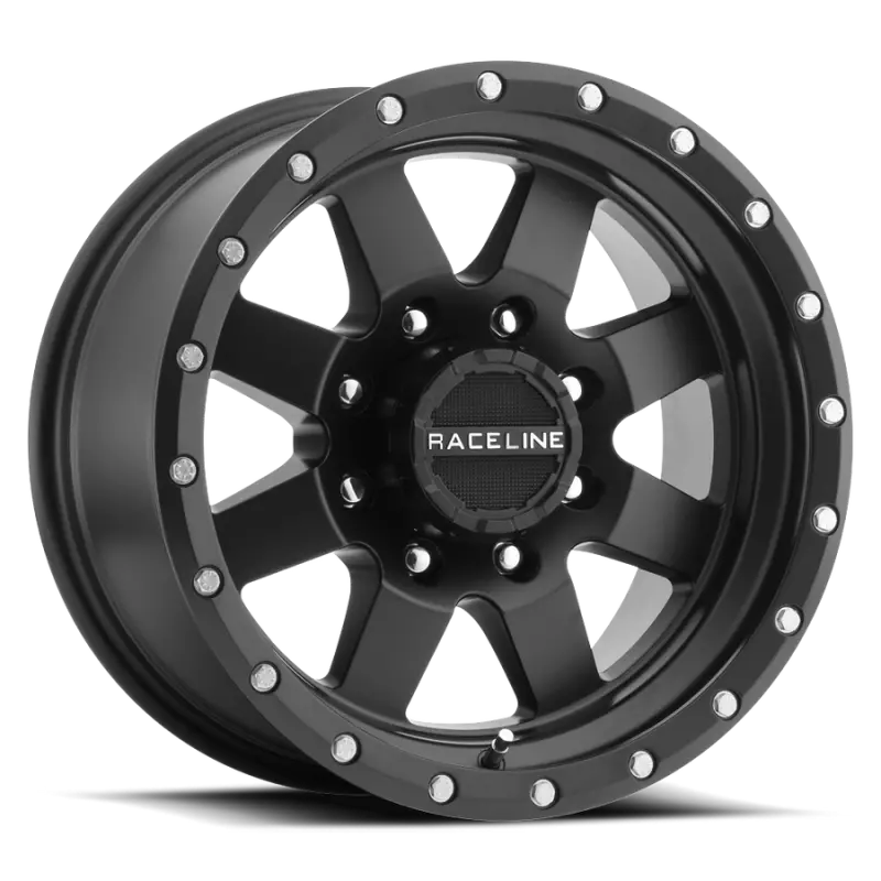 Raceline Defender Off-Road Wheel – 20X9", 6X135 Bolt Pattern, 18Mm Offset, 94Mm Center Bore, Satin Black Finish 1