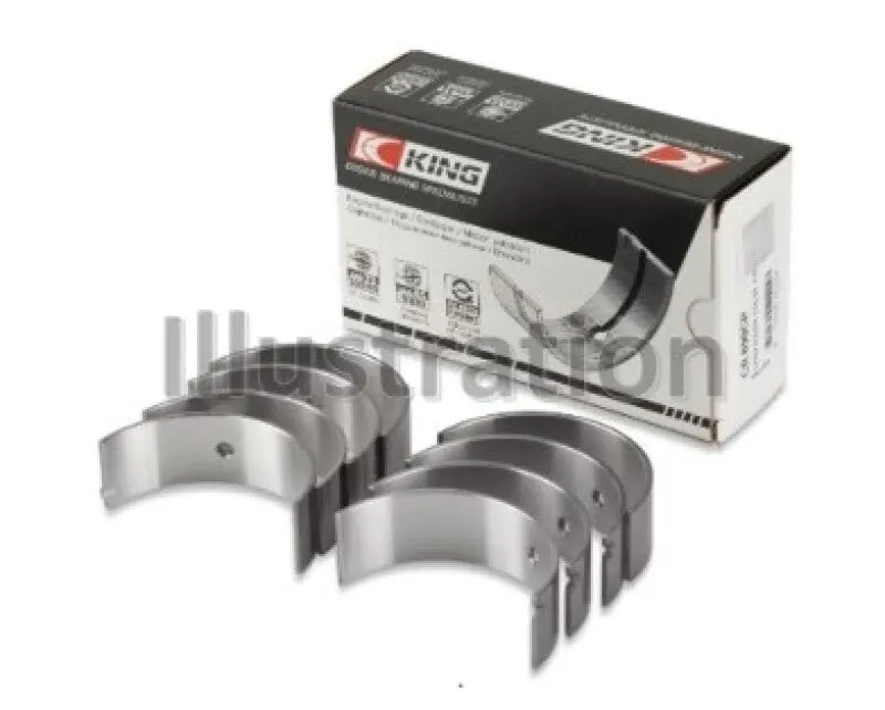 King Engine Bearings Connecting Rod Set For Audi Engines (Aum, Amb, Alt, Awa, Blr) – +0.25Mm Oversize 1