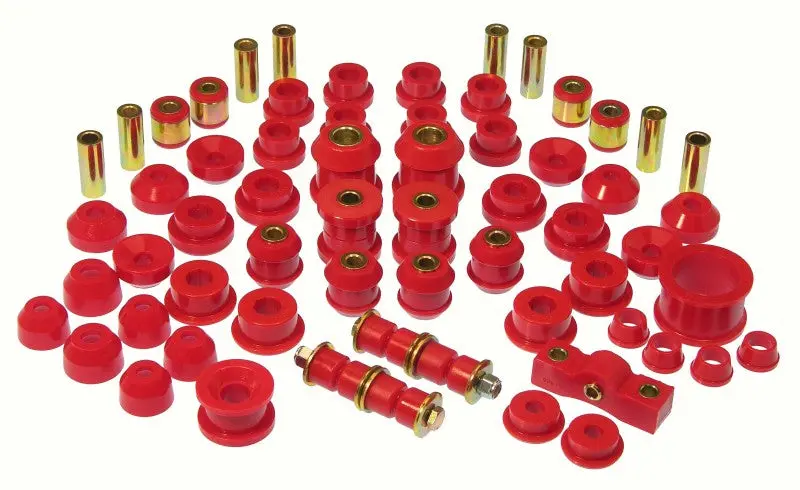 Prothane Total Suspension Bushing Kit For 1992–1995 Honda Civic – Red 1