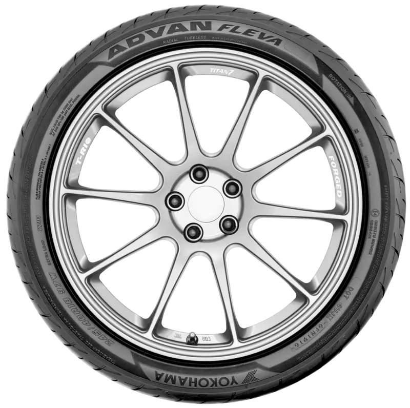 Yokohama Advan Fleva V701 Ultra-High-Performance Tire – 205/50R17, 93W Load Rating 1