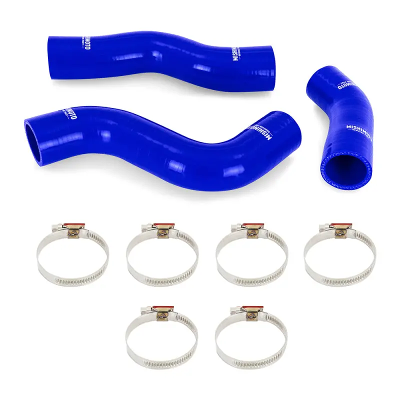 Mishimoto Blue Silicone Radiator Hose Kit For 1992–1997 Toyota Land Cruiser 4.5L I6 1