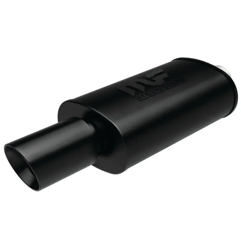 Magnaflow Performance Muffler With Black Tip – 14"X5"X8", 2.25" Inlet / 4" Outlet 1
