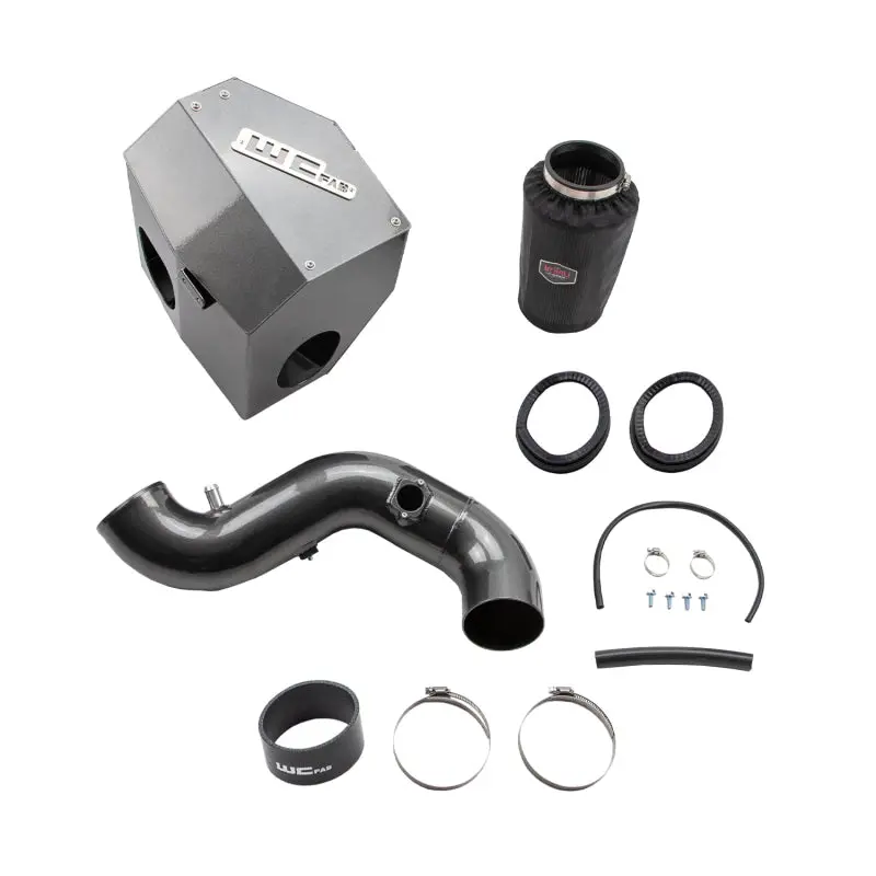 Wehrli 4-Inch Cold Air Intake Kit For 2013–2018 Cummins 6.7L Diesel – Fine Texture Black Finish 1