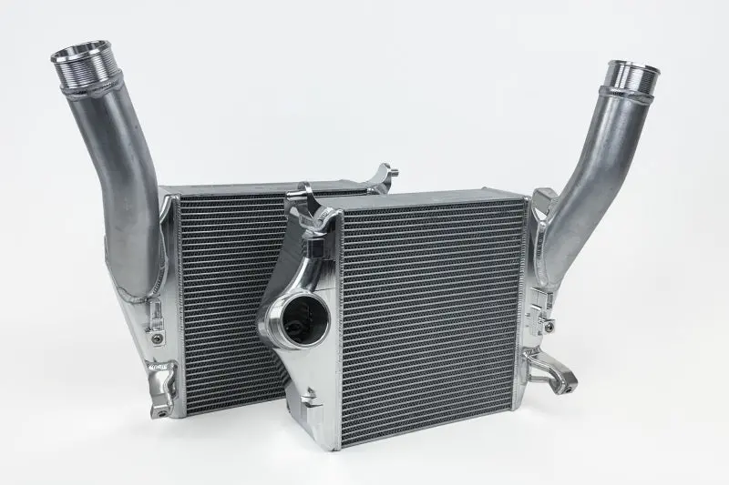 Csf High-Performance Intercooler For 2020+ Audi Sq7 And Sq8 — Raw Aluminum Construction 1