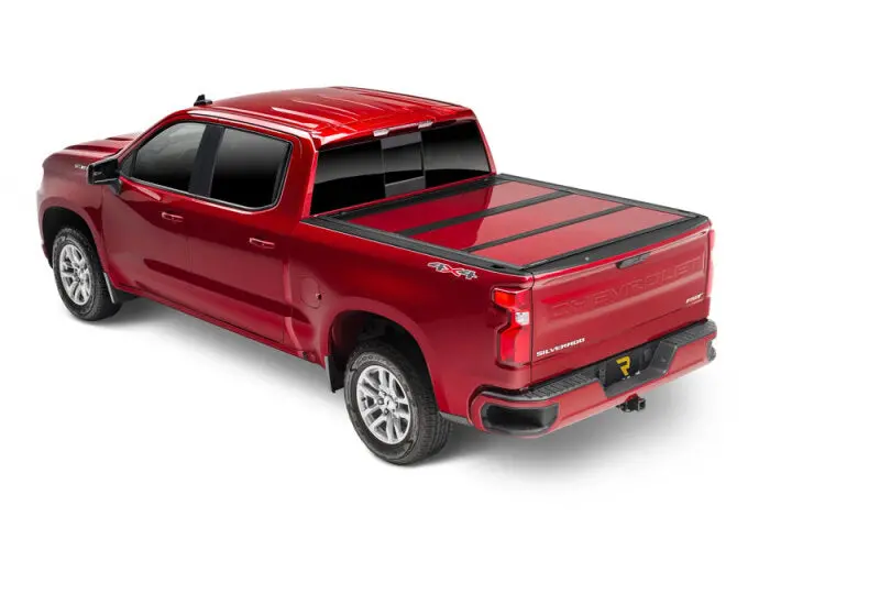 Undercover Fusion Hard Tonneau Cover – Flame Red, Fits 2019–2024 Dodge Ram 68.4" Bed 1