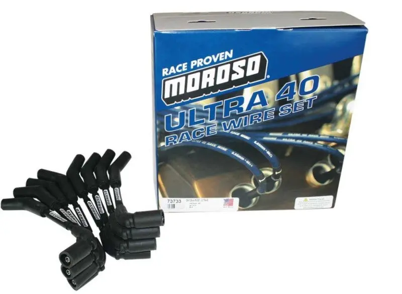 Moroso Big Block Chevy Ignition Wire Set – Designed For Moroso Coil Mount Brackets (Part #72394) 1