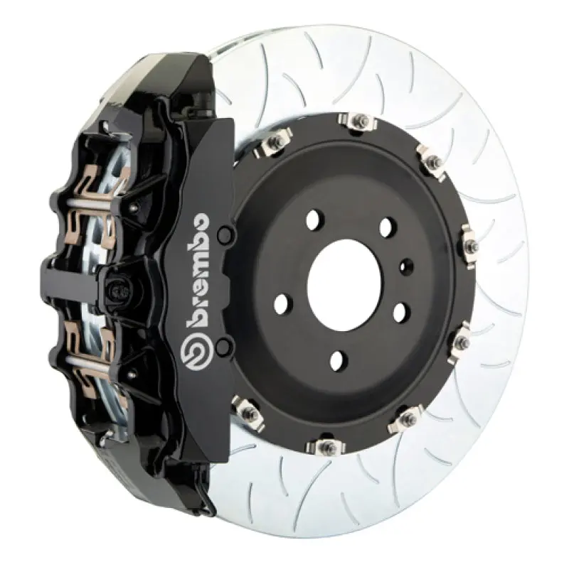 Brembo 10-11 997.2 Gt3/Gt3Rs (Excl Pccb)Fr Gt Bbk 6Pis Cast 380X34 2Pc Rotor Slotted Type3-Black 1