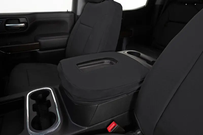 Covercraft Endura Precisionfit Second Row Seat Covers For 2022–2024 Nissan Frontier – Black/Black 1