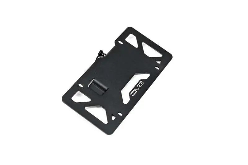 Dv8 Offroad Universal D-Ring License Plate Mount With Quick-Release Design 1