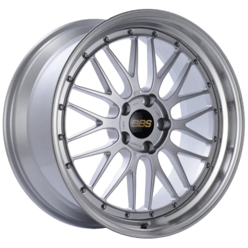 Bbs Lm Forged Wheel – 19X11", 5X130 Bolt Pattern, +63Mm Offset, 71.6Mm Centerbore, Diamond Silver Face & Cut Lip 1
