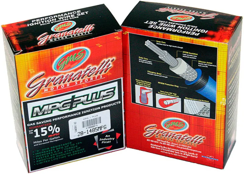 Granatelli Performance Ignition Wires For 1971–1979 Datsun B110 And B220 4-Cylinder Engines 1