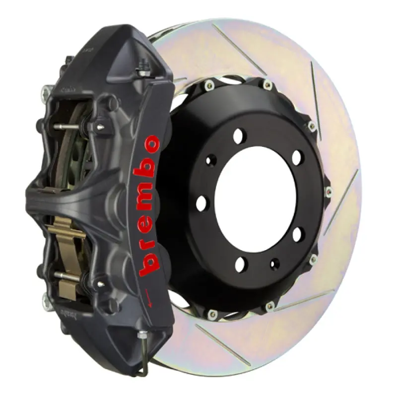 Brembo Gt Series Big Brake Kit For 2006–2012 Bmw 325I (Non-Xdrive) – Front, 6-Piston Calipers, 355X32Mm Slotted Two-Piece Rotors 1