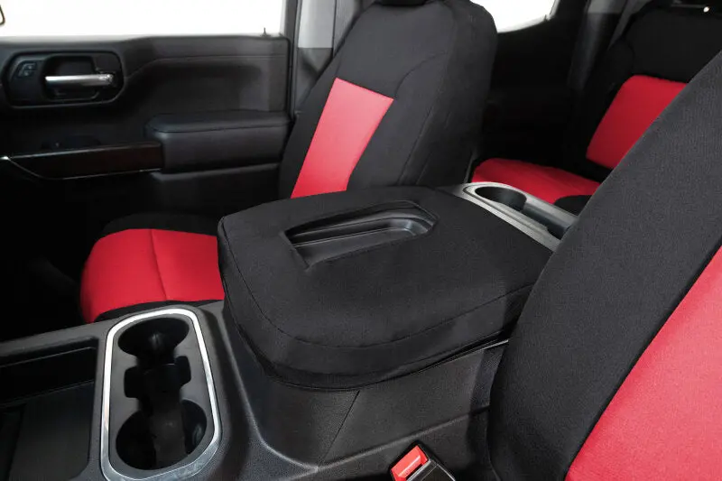 Covercraft 21-24 Ford Escape Endura Precisionfit Custom Second Row Seat Covers - Red/Black 1