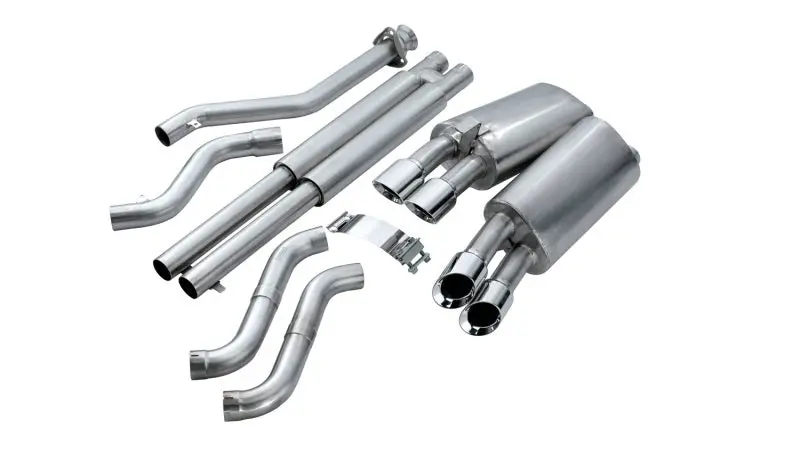 Corsa 96-96 Chevrolet Corvette C4 5.7L V8 Lt4 Polished Sport Cat-Back Exhaust 1