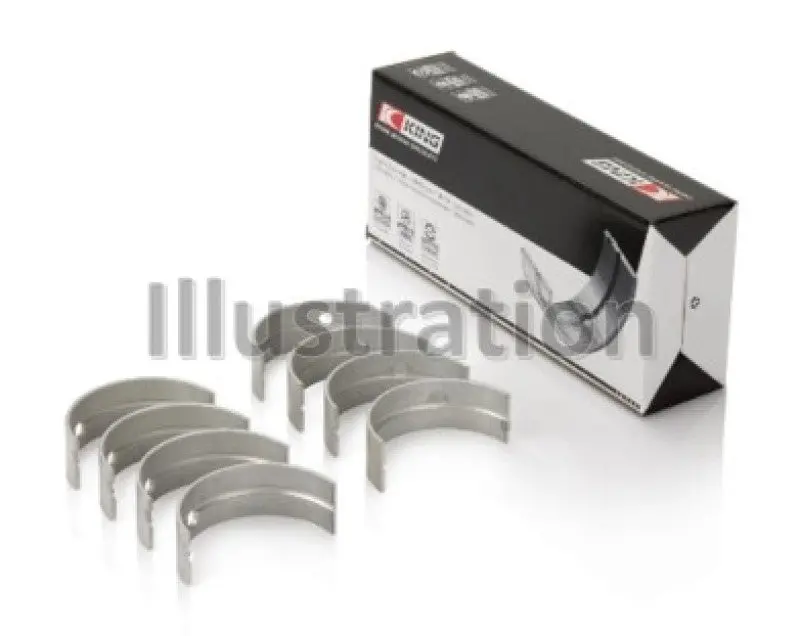 King Main Bearing Set For Honda/Acura C32A1, C32A6 & C35A1 V6 Engines – 0.25Mm Oversize, 4-Piece Kit 1