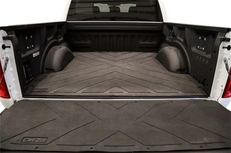 Deezee Heavy-Duty Custom Bed Mat For 2019–2023 Chevrolet Silverado — X-Pattern Traction Surface, Fits 5.5-Foot Short Bed 1