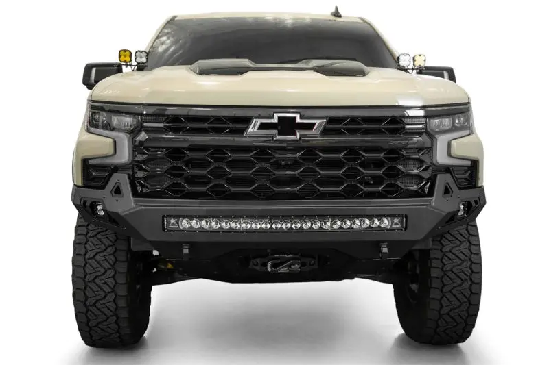 Addictive Desert Designs 2022+ Chevy Silverado 1500 Zr2 Stealth Fighter Front Bumper 1