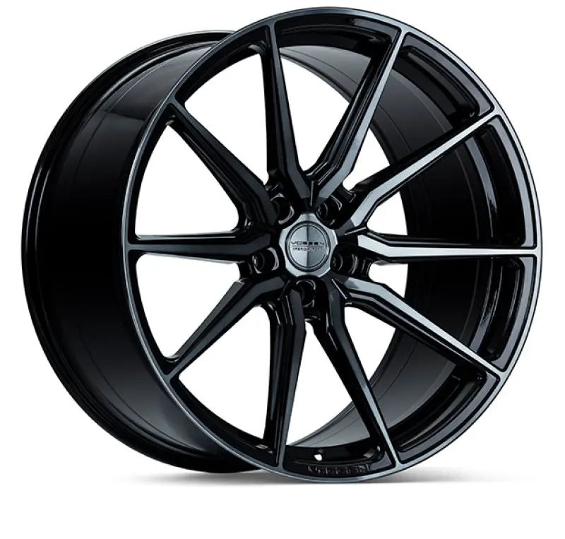 Vossen Hf-3 20X10.5 / 5X112 / Et36 / Deep Face / 66.5 - Double Tinted - Gloss Black Wheel 1