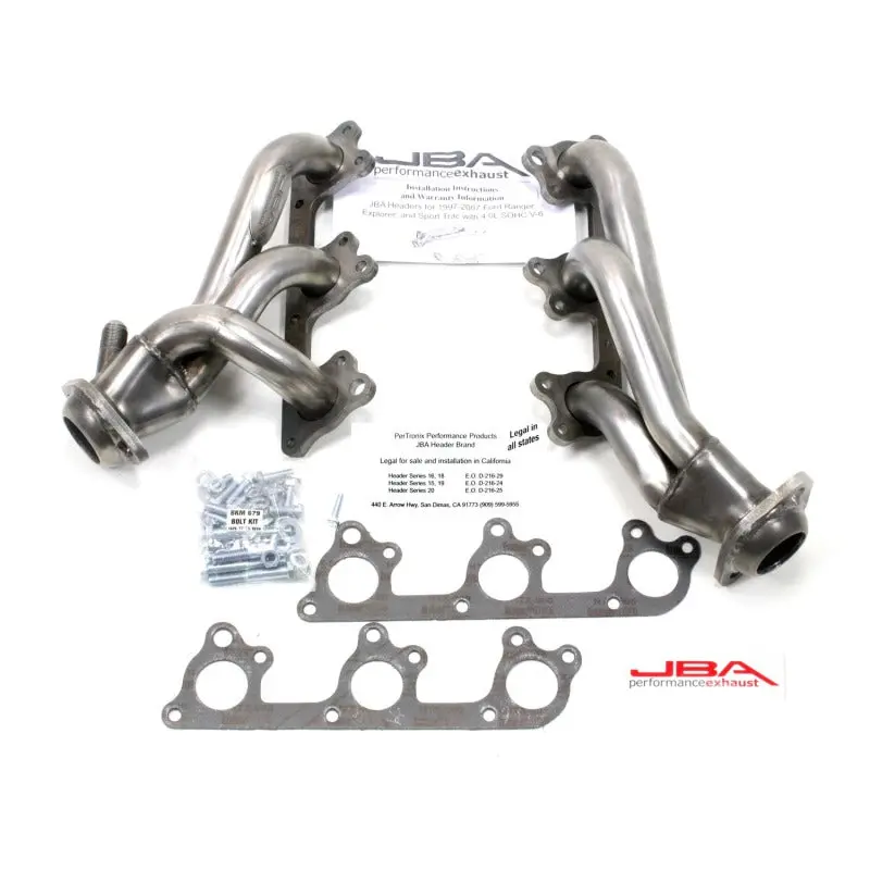 Jba Cat-Forward Header For 1997–2011 Ford Ranger 4.0L Ohc – 1.5-Inch Primary Tubes, 409 Stainless Steel, Driver-Side Egr Compatible 1