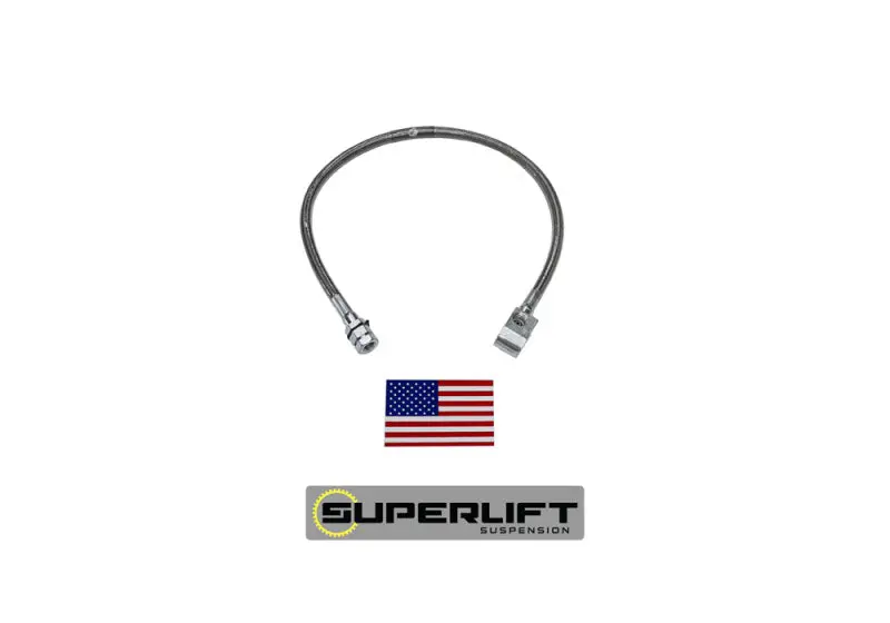 Superlift Single Brake Hose Kit For 1980–1996 Ford F-150 & Bronco With 4–6" Lift – Bulletproof Design 1