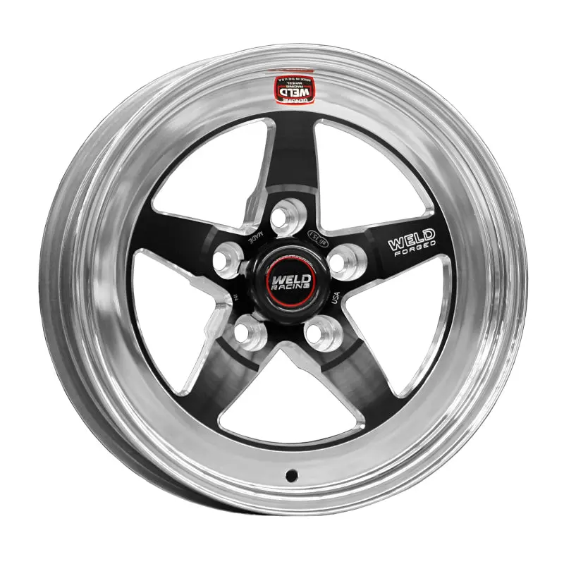 Weld S71 15X6.33 Inch Black Alloy Wheel – 4X108Mm Bolt Pattern, 3.5" Backspace, Non-Beadlock 1