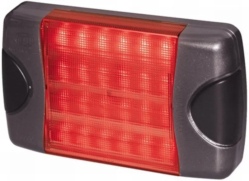 Hella Duraled Horizontal Led Headlamp – 12/24V Dual-Beam Model Md12/24 1