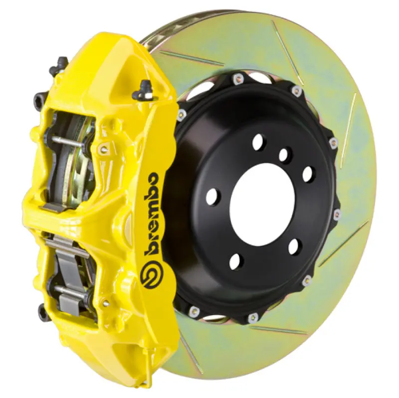 Brembo Gt Big Brake Kit For 2014–2019 Chevrolet Corvette C7/C7 Z51 – Front, 380X32Mm Two-Piece Slotted Rotors, 6-Piston Calipers 1