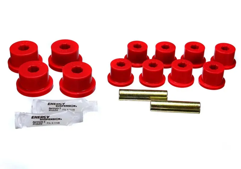 Energy Suspension Oem-Style Front Spring Bushings For Suzuki – Red Polyurethane 1