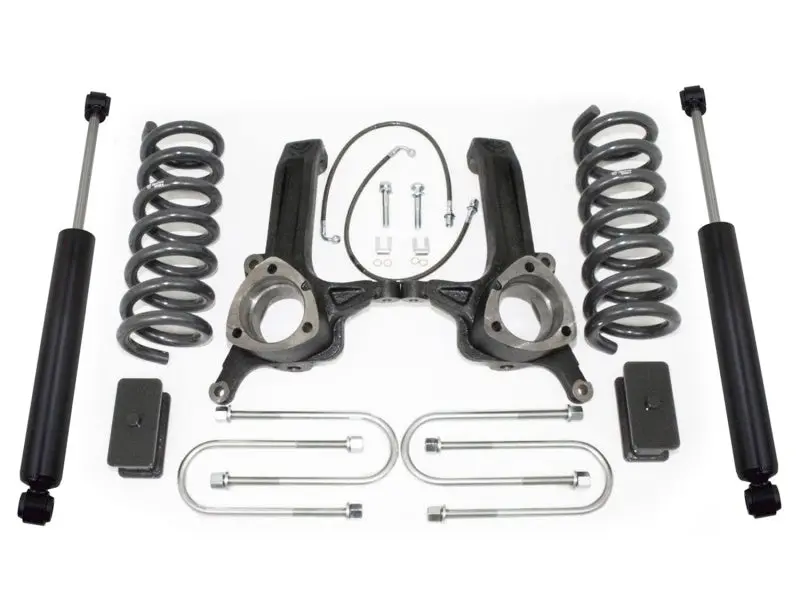 Maxtrac Maxpro Lift Kit For 2003–2008 Dodge Ram 2500/3500 2Wd Hemi – 6" Front / 2.5" Rear, Includes Shocks & 3.625" Axle Spacers 1