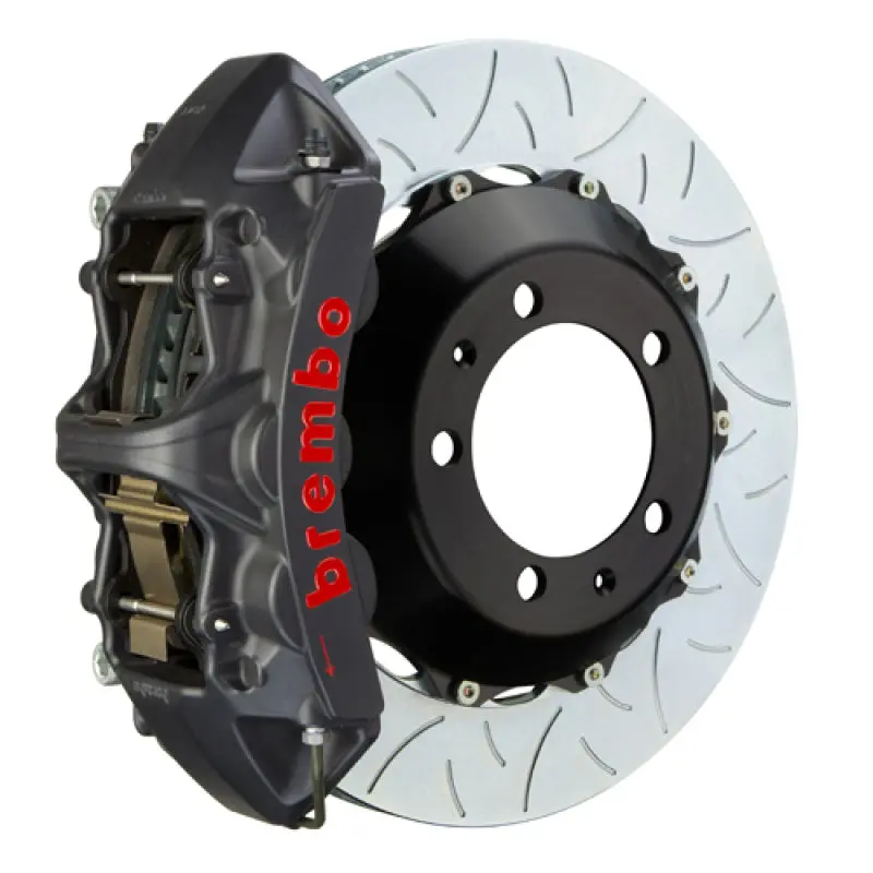 Brembo Rear Big Brake Kit For 2008–2016 Audi R8 (4.2L/5.2L) – Gts Spec, 6-Piston Calipers, 380X32Mm Slotted 2-Piece Rotors 1