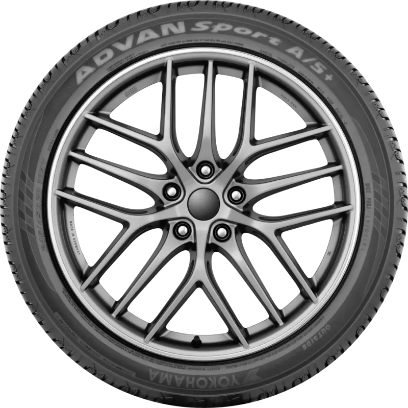 Yokohama Advan Sport A/S+ All-Season Tire – 275/35R19, 100Y Load/Speed Rating 1