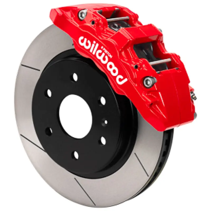 Wilwood Aero6-Dm Front Brake Kit For 2022–2023 Mercedes-Benz Sprinter Awd 2500 – 13.25-Inch Rotors, Red Calipers, Includes Lines 1