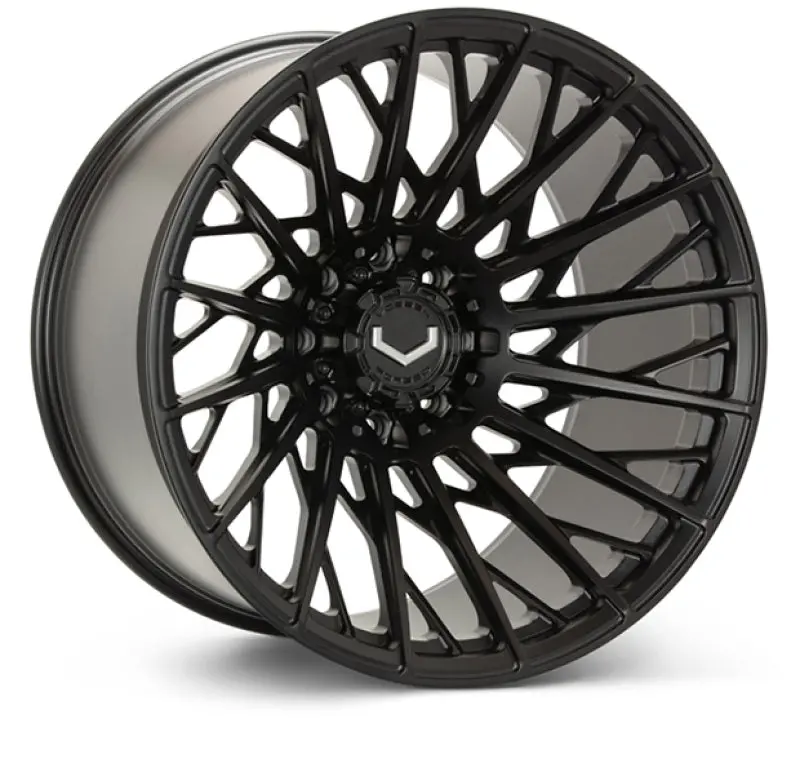 Vossen Vfx-02T 24X14 Inch Satin Black Forged Wheel – 8X180 Bolt Pattern, Et75 Offset, Mega Deep Profile 1