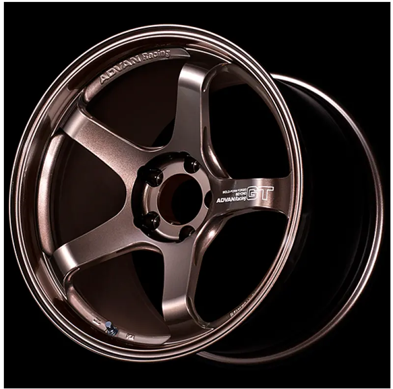 Advan Gt Racing Wheel For Porsche – 18×10", +60 Offset, 5×130 Pcd, Titanium Black Finish 1