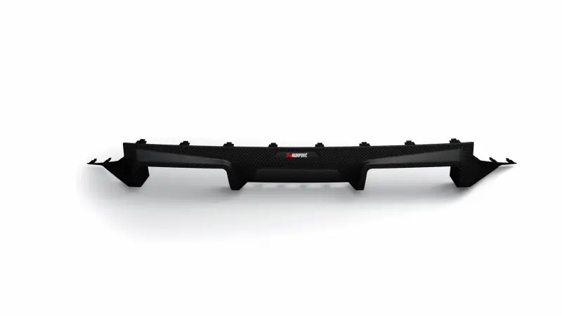 Akrapovic Matte Carbon Fiber Rear Diffuser For 2023 Bmw M2 (G87) 1