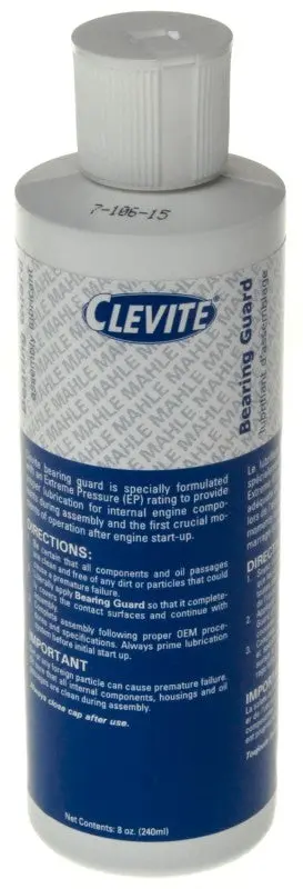 Clevite Bearing Guard Lubricant – 8 Oz Bottle (Minimum 12-Bottle Order Required For Drop Ship) 1