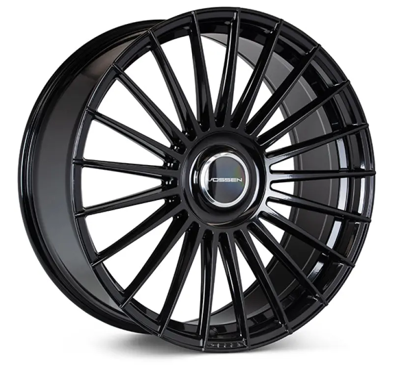 Vossen Hf-8 22X10.5 / 5X120 Bp / Et26 / 72.56 Cb / Deep - Gloss Black Wheel 1